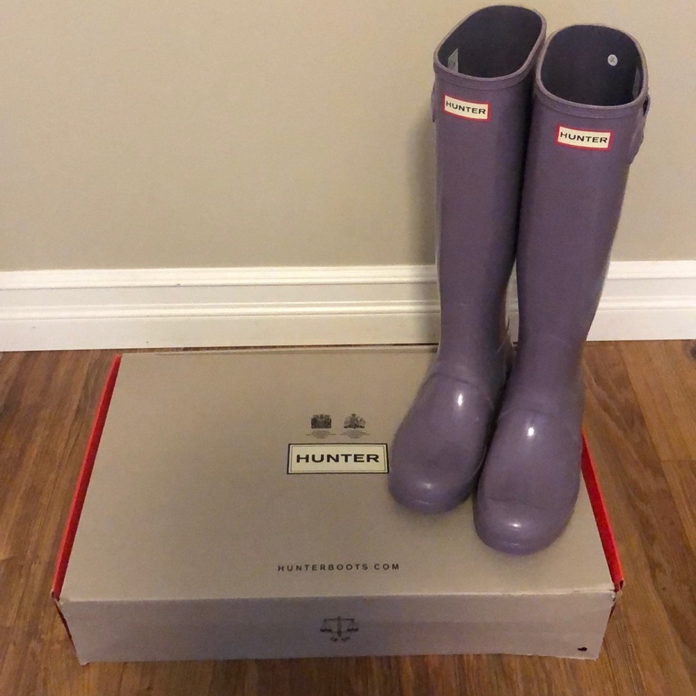 Hunter rubber boots